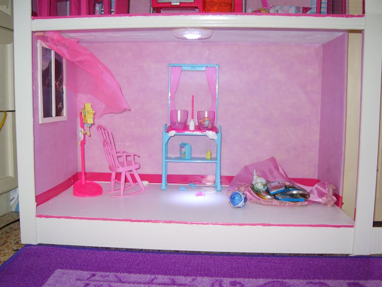 Casa di barbie fatta in casa hotsell